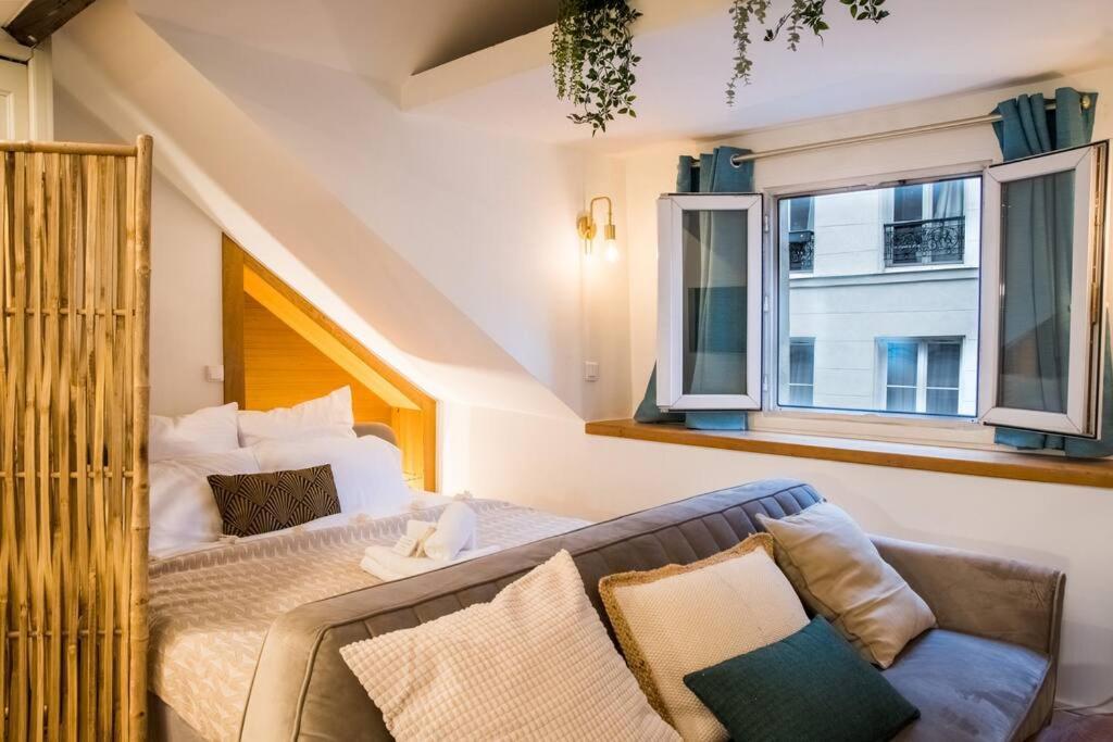 Spacious Studio In Paris Hyper Center - Smart Tv & Wifi - 4P Extérieur photo